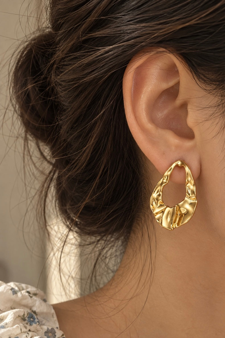Aurelia Sculpted Hoops