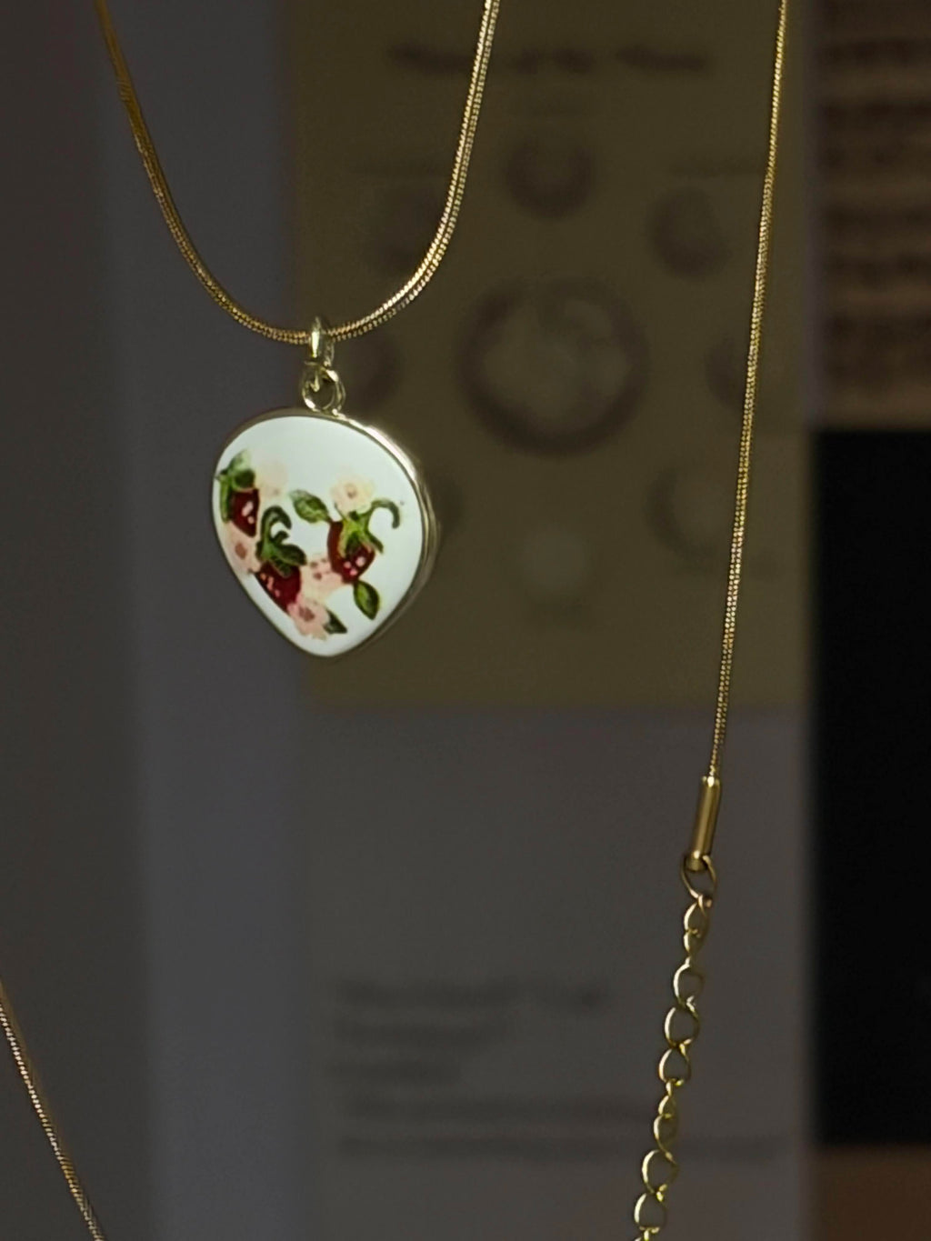 Tomato Bloom Pendant
