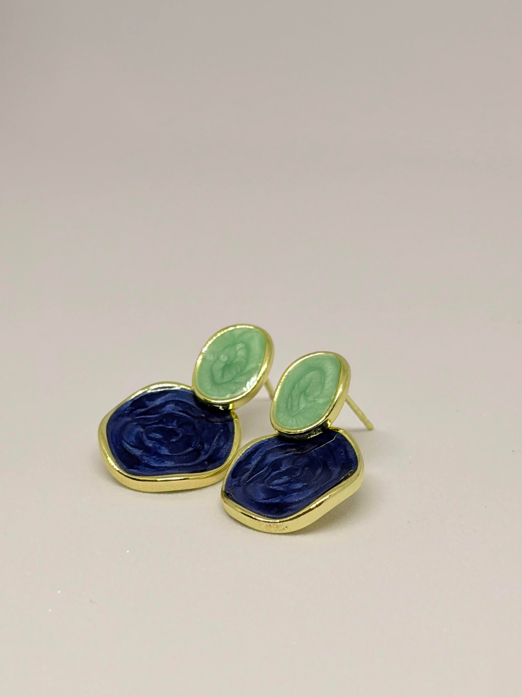 Azure Sculpt Earrings