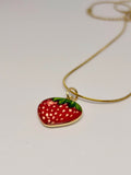 Strawberry Bloom Pendant