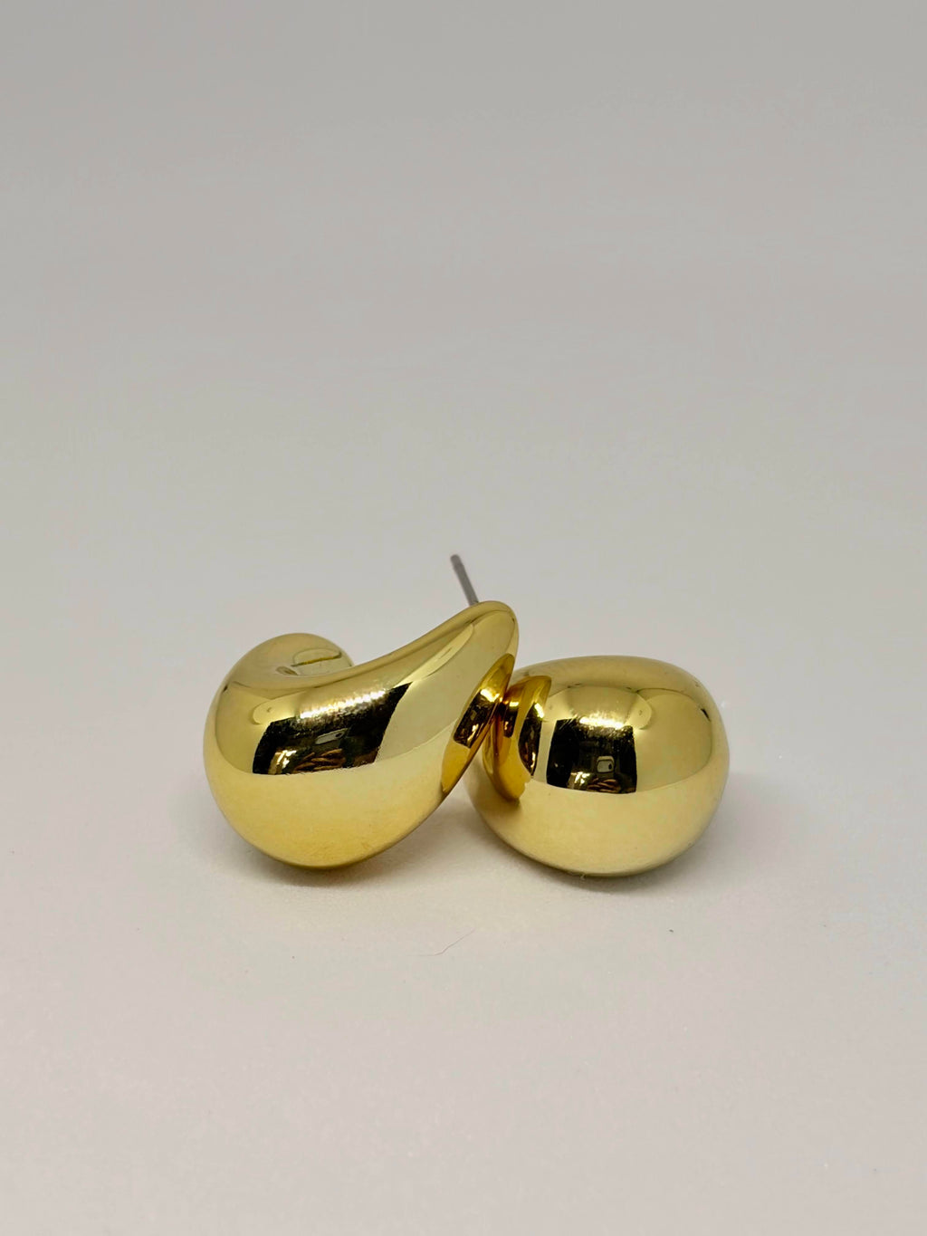 Golden-Tone Waterdrop Earrings
