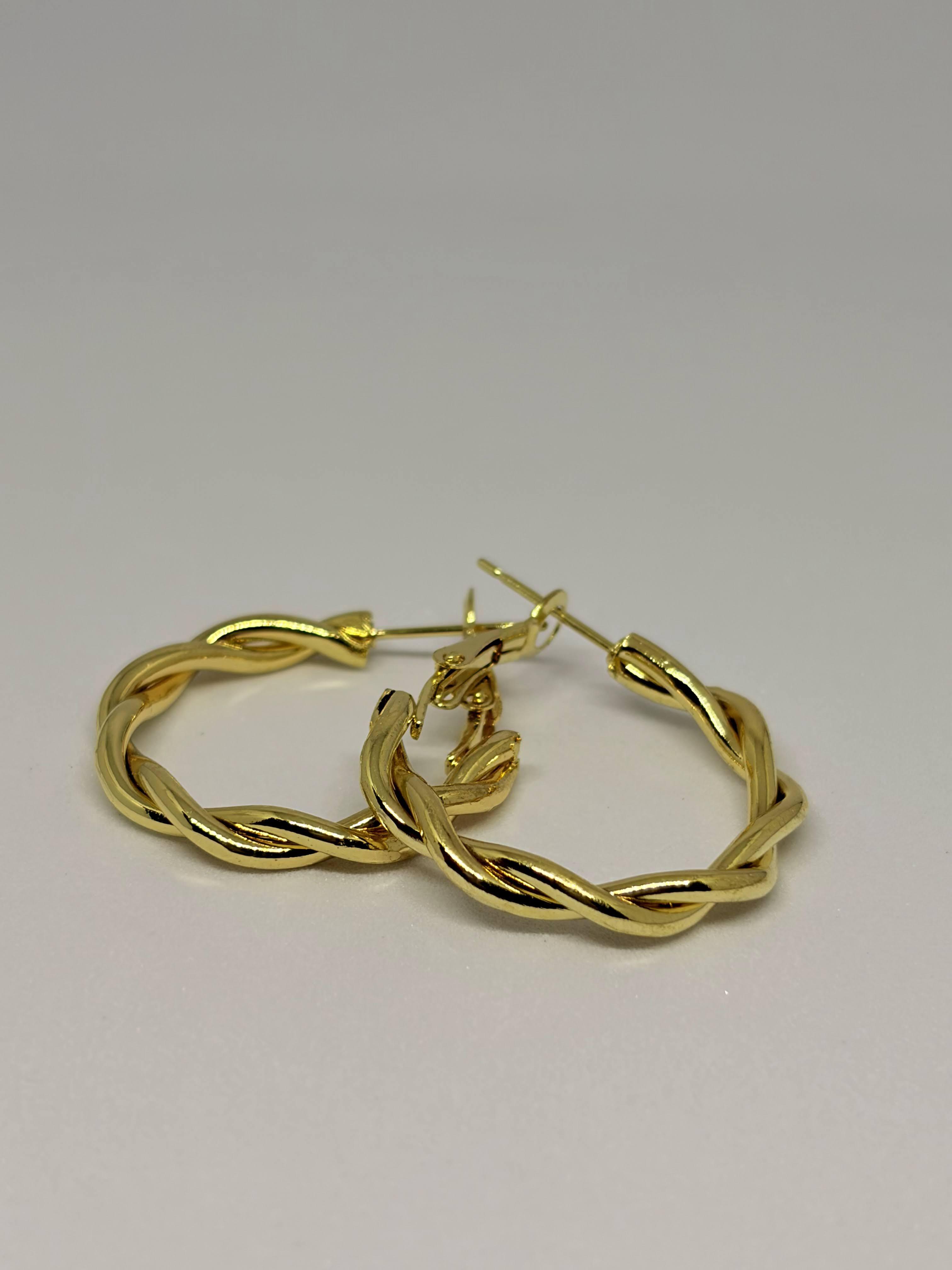 Twistline Drop Earrings