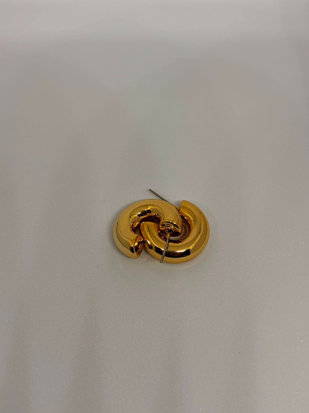 Golden Twist Hoops