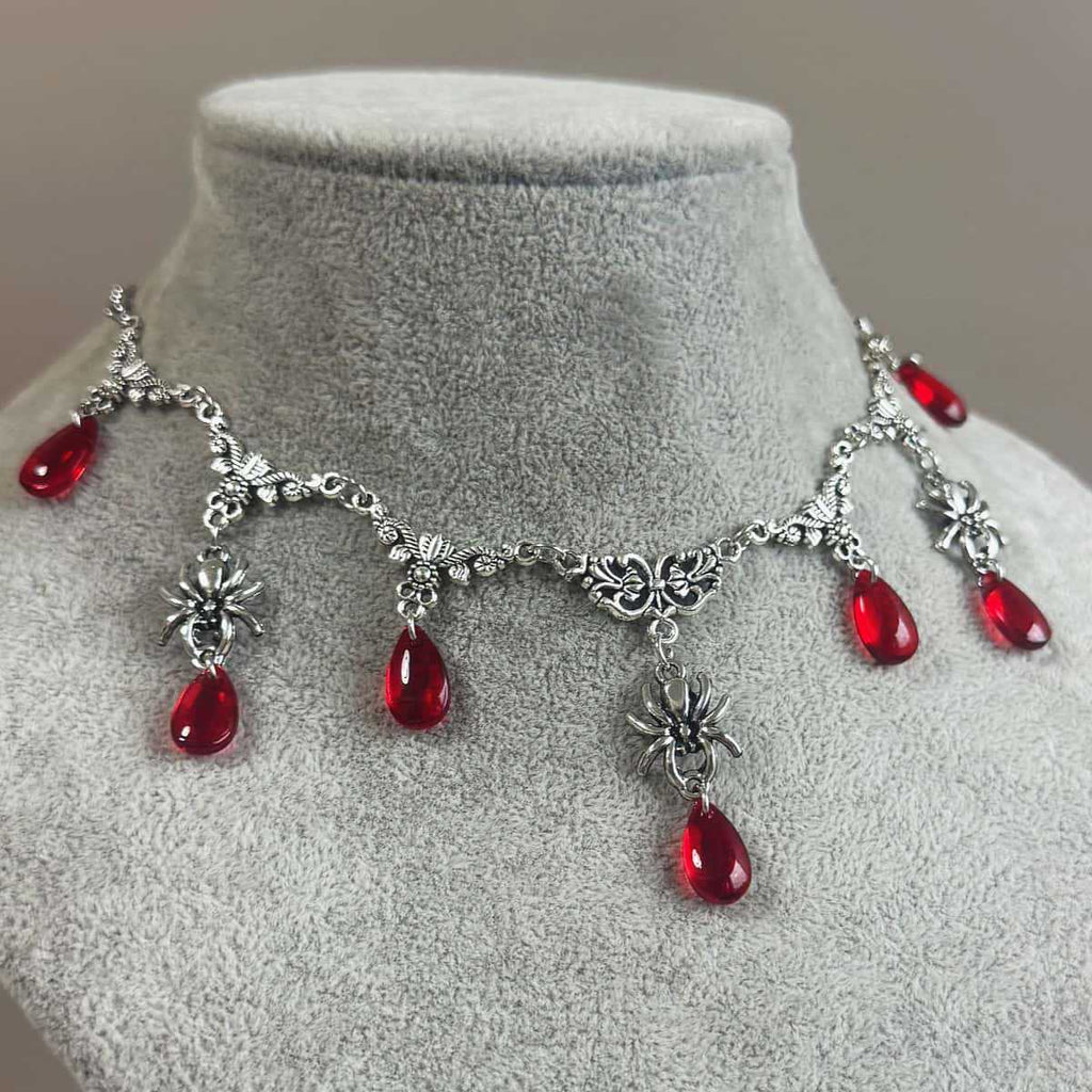 Crimson Nocturne Choker