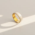 Ivory Wave Ring