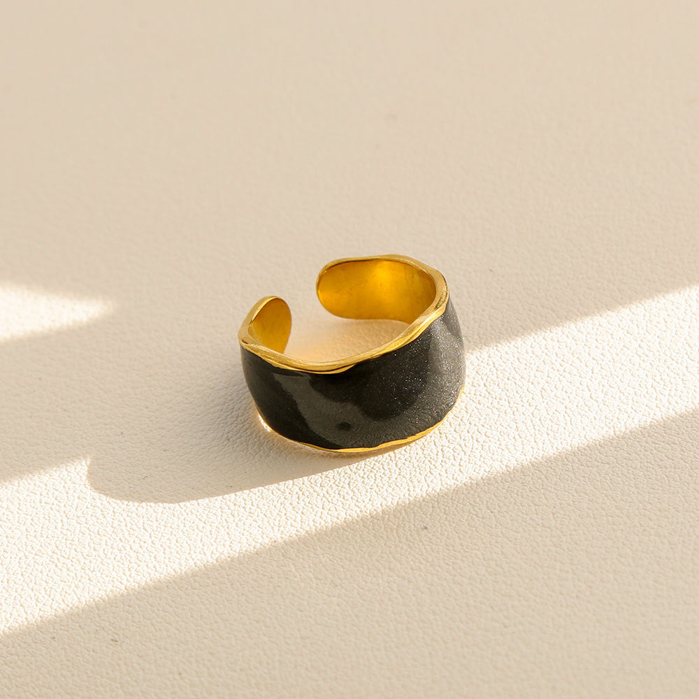 Noir Cuff Ring