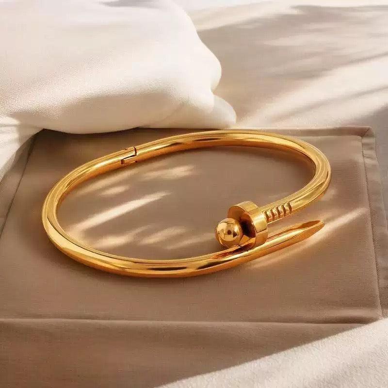 Sleek Bar Cuff Bracelet