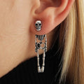 Nocturne Skeleton Earrings