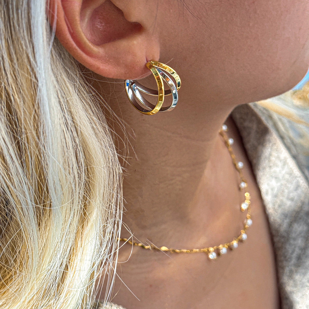 Dual-Tone Interlace Hoops