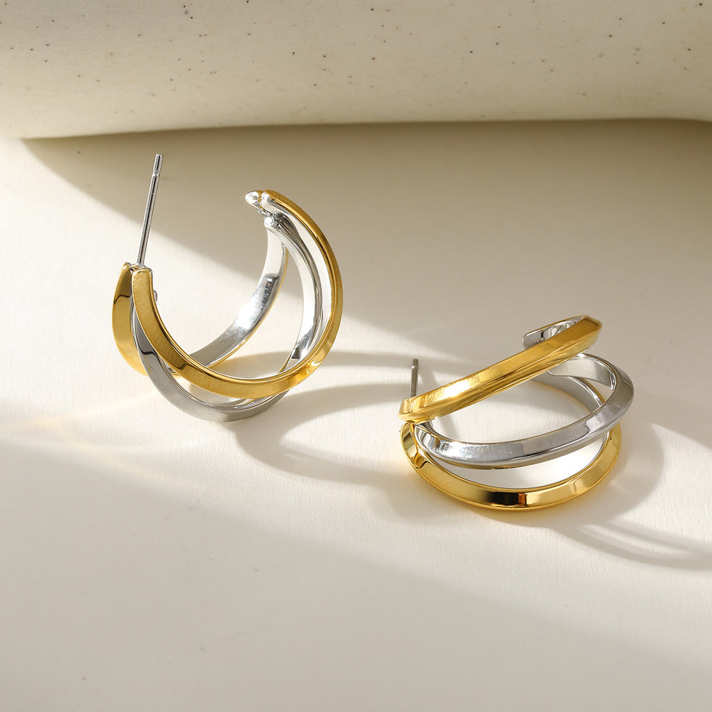 Dual-Tone Interlace Hoops