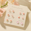 The Blush Weekday Earring Set — Set of 6