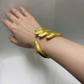 The Golden Embrace Hand Cuff