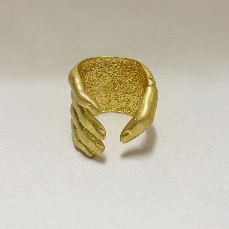 The Golden Embrace Hand Cuff