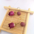 Rosebud Bloom Drop Earrings